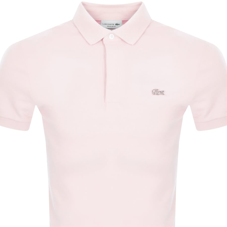 Polo lacoste rose pale sales